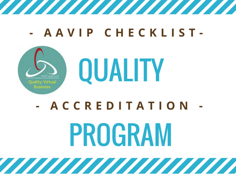 AAVIP QBP Checklist